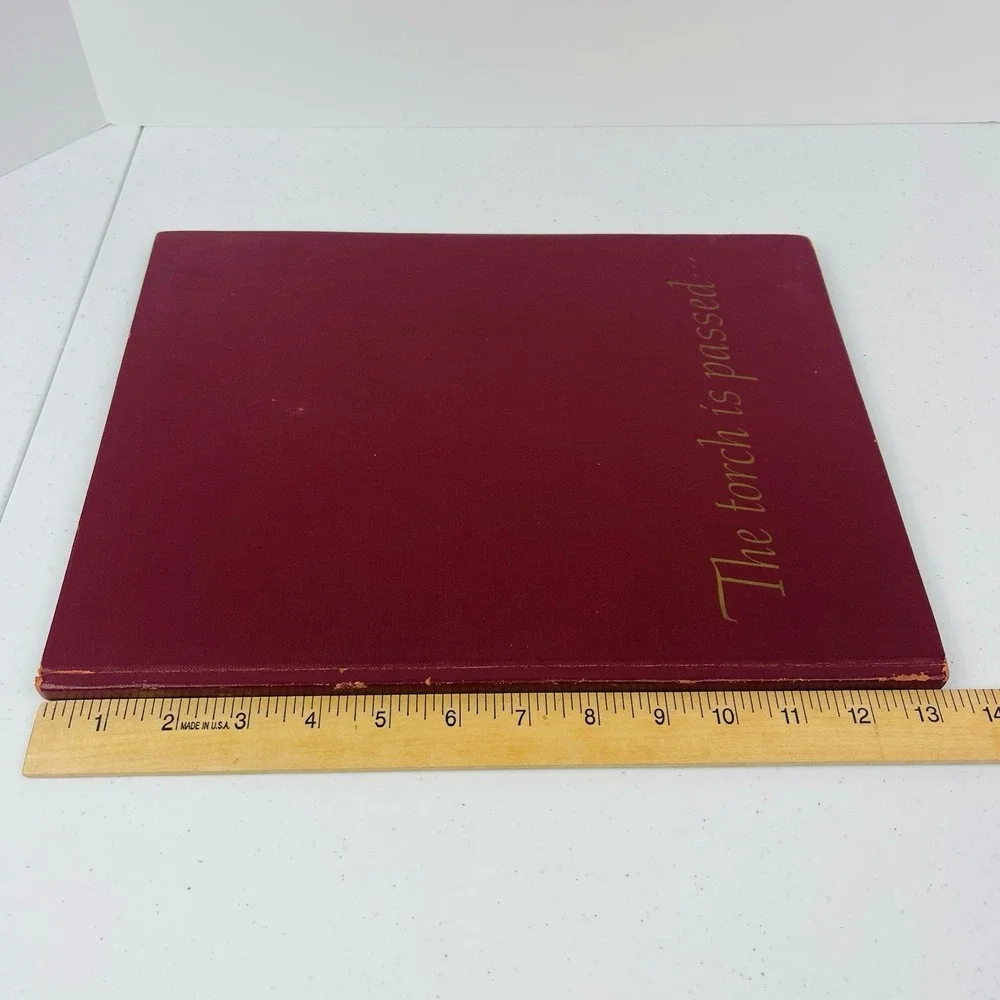 Vtg The Torch Is Passed Hardcover The Associated Press 1964 John F Kennedy